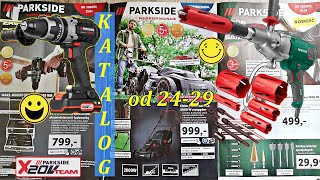 KATALOG narzędzi PARKSIDE 2429 KWIECIEŃ wiertarka udarowa 20V 80Nm kosiarka Parkside [upl. by Rebecca784]