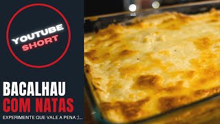 O melhor Bacalhau com Natas de Portugal  Short [upl. by Yrhcaz]