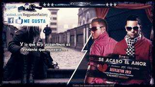 J Alvarez Ft Eddy Lover  quotSe Acabo el Amorquot OfficialRemix Letra ★Reggaeton 2013★DALE ME GUSTA✔ [upl. by Ainuj873]