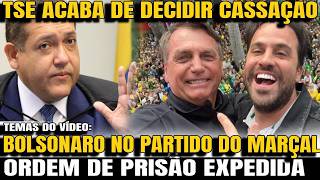 2 TSE DECIDIU CASSAÇÃO ORDEM DE PRISÃO EXPEDIDA BOLSONARO NO PARTIDO DE MARÇAL [upl. by Ury]