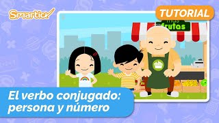 CONJUGACIÓN VERBAL Lexema raíz y Morfemas desinencias  PARA NIÑOS [upl. by Lessard459]