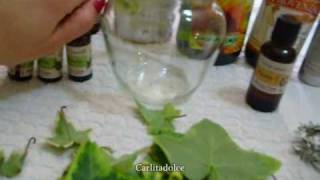 Tutorial Fare un oleolito ANTICELLULITE Olio all Edera [upl. by Nuoras795]