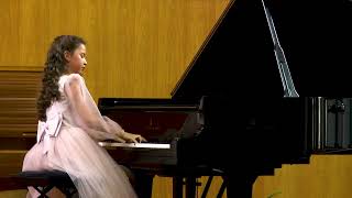 F Chopin Ballata no 1 Op 23  MARTINA MEOLA 11 anni [upl. by Aicirtam]