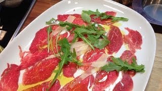 Carpaccio vom Rind  Italienische Kochschule [upl. by Sug662]