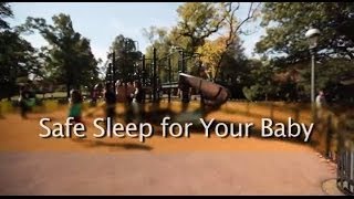 Safe Sleep For Your Baby  60 Seconds [upl. by Siramed]