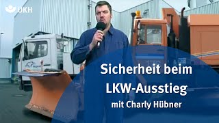 Sicherheit beim LKWAusstieg  Der RetroFilm mit Charly Hübner [upl. by Oigroig]