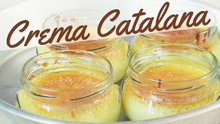 Crema Catalana ricetta facile  How to Make Catalan Cream [upl. by Shermie740]