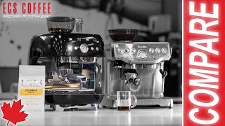 Smeg Manual Espresso Machine vs Breville Barista Express  Comparison [upl. by Hajan170]