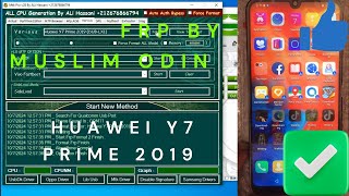 FRP HUAWEI Y7 PRIME 2019 BT MUSLIM ODIN DONE [upl. by Mushro99]