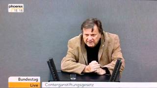 Conterganstiftungsgesetz Dr Ilja Seifert  Die Linken  2009MOV [upl. by Assyram129]