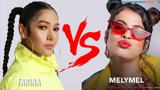 Farina Vs Melymel  Batalla Completa de Freestyle Guerra de Mujeres [upl. by Aliwt767]