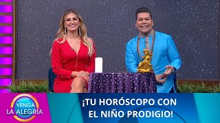 Tu horóscopo con el Niño Prodigio  Programa 14 de marzo 2022 PARTE 2  Venga La Alegría [upl. by Borries]