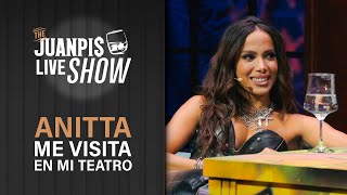 Anitta la diosa de Brasil me visita en mi teatro  The Juanpis Live Show [upl. by Banky687]