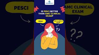 AMC Exam Vs PESCI Exam  Which is better  shorts amcexam pesci medicaldoctor doctors [upl. by Asiled]