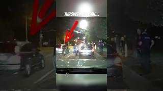 Throwing Beer on Cops Goes Horribly Wrong 🙄 police dashcam [upl. by Aneres616]