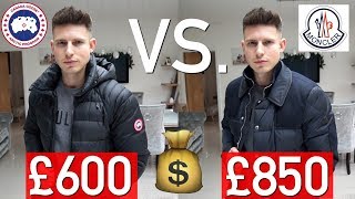 MONCLER vs CANADA GOOSE  Which Brand Is Better [upl. by Inirt231]