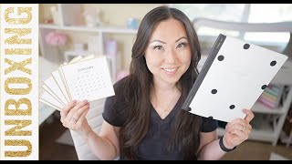 UNBOXING Sugar Paper 2023 Planner  Desk Calendar [upl. by Terese]