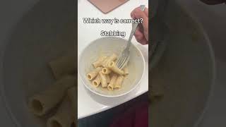 Scooping for me🍝 pasta italian [upl. by Alleinnad]