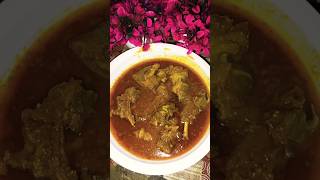 Mutton korma recipe😋food cooking viralvideo youtubeshorts trendingshorts muttonkorma [upl. by Zosi47]