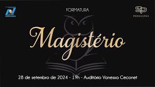 Formatura AO VIVO Magistério [upl. by Daeriam]