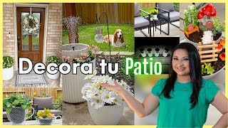 iDEAS para DECORAR tu PATIO  Decoración 2024  Patio Decor ideas [upl. by Stenger880]