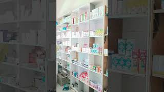 Medical shop interior design ideas Medical shop furniture design pharmacy shop interior Part  1 [upl. by Oisor964]