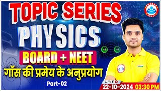 NEET 2025  Class 12 Physics Applications of Gausss Theorem  12th Physics Imp Topics By Rohit Sir [upl. by Swanhildas266]