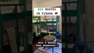 22 hostel in Tirana Albania 🇦🇱 tirana albania shqiperi hostel [upl. by Juieta259]