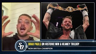 IT CAME HOME  BRAD PAULS BEATS HEANEY is Cornwalls 2nd ever BRITISH CHAMP [upl. by Tzong501]