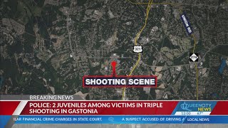 Juveniles hospitalized in Gastonia tripleshooting [upl. by Lorrimer26]