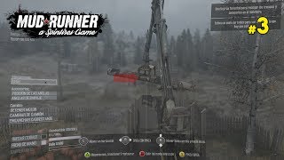 SPINTIRES  MUDRUNNER 3 DESAFÍO CON LA GRÚA Y LOS PANTANOS  GAMEPLAY ESPAÑOL [upl. by Akyre]