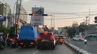 Driving Downtown  Semarang sambut pagi part 114 [upl. by Atteval]