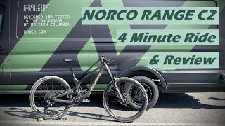 2022 Norco Range Review  4 minute First Impressions [upl. by Aerda313]