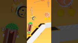 Fun bee runner shorts video youtubeshorts gaming simplegame ytviral [upl. by Llecrep]