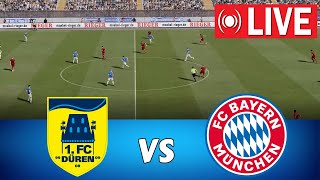 🔴 LIVE Düren gegen Bayern München  Internationale ClubFreundschaftsspiele 2024 [upl. by Judith]