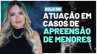 Aula 108  Atuação do Advogado Criminalista em Casos de Apreensão de Menores [upl. by Kwabena534]