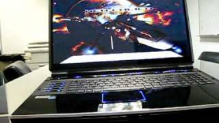 Prostar X8100 Clevo X8100 184quot gaming laptop Review [upl. by Petulah]