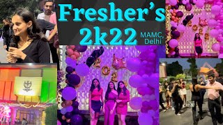 Fresher’s 2022 at MAMC vlog l hostel night l medical mbbs vlog neet study freshers [upl. by Aneeg]