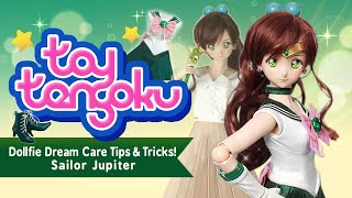 Dollfie Dream Care Tips amp Tricks Sailor Jupiter Unboxing  Toy Tengoku 120 [upl. by Ahseem]