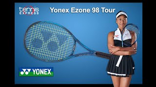 Yonex Ezone 98 Tour Tennis Racquet Review  Tennis Express [upl. by Inoy]