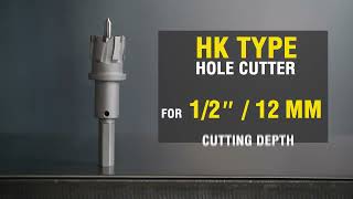 How to Drill a Hole on 12mm Thick Metal  3keego [upl. by Boorer653]