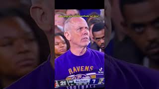 Baltimore Ravens super fan turned coach [upl. by Elrahc]