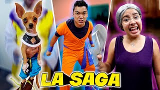 MIS TIKTOK DE DRAGON BALL SAGA COMPLETA [upl. by Janey]