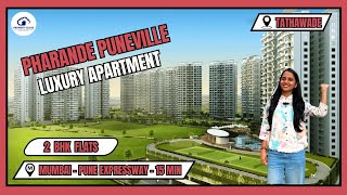 Pharande Puneville Project Near MumbaiBangalore Highway 2 BHK Flat Tour Reviews and Configuration [upl. by Lyj]