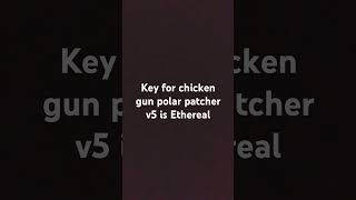 Key for polar patcher [upl. by Antonetta]