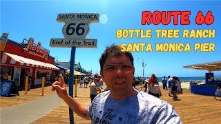 ROUTE 66 ROAD TRIP TERMINAMOS A ROUTE 66  Los Angeles [upl. by Finley129]