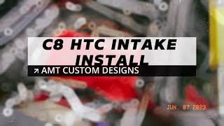 C8 HTC Intake Cover Installation [upl. by Ingalls]