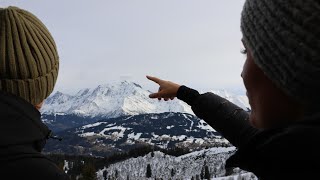 Rando Jaillet Megève Décembre 2023 [upl. by Ecinev]