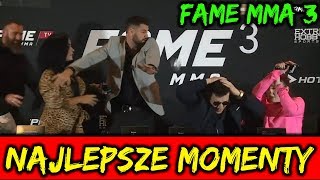 FAME MMA 3 PIERWSZA KONFERENCJA NAJLEPSZE MOMENTY BOXDELISAMUPALASIDEBONUS [upl. by Namso219]