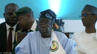 Tinubu Retracts Songs of War On Niger Republic – Hear What He Said At The ECOWAS Summit [upl. by Raddi]